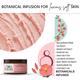 Boho Botanist Rose & Peony Sugar Body Scrub - Tan Removal Glowing Skin for Dull, Rough Skin 200 gm - Scrubs & Exfoliants