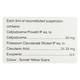 Opox CV 50mg Dry Syrup 30ml - Bacterial Infections-Cep