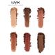 NYX Professional Makeup Ultimate Edit Petite Shadow Palette - Warm Neutrals 1.2 gm - Eyeshadow, Bases & Primers