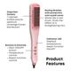 Alan Truman Steam Styler Hair Straightener Brush 1's - Straighteners