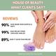 House of Beauty Lavender Paraffin Foot Socks Reusable For Home Pedicure For Smooth Feet (1Pair) 1's - Foot Creams & Lotions