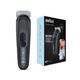 Braun Body Groomer 3 for Men from Gillette, BG3340, Manscaping Tool, SkinShield Technology Gray and Black 330 gm - Grooming Kits