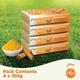 Godrej NO.1 Sandal & Turmeric Soap (Pack of 3 x 150 g + 150 g Free) - Soaps