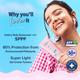 Aqualogica Radiance + Dewy Sunscreen With Watermelon & Niacinamide With SPF 50 & Pa +++ 80 gm - Body Sunscreen