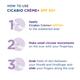 Bioderma Cicabio SPF 50+ Repairing Cream For Damaged Skin - Water-Proof & Scar Treatment 40 ml - Body Sunscreen