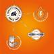 Skore 1500+ Raised Dots Condoms - Orange 10's - Plain/Flavoured Condoms