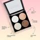 Miss Claire Bronze & Highlighter Makeup Studio Palette - 2 8 gm - Face Palettes