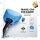 Letsshave Pro 6 Plus Lite Premium Gift Set 6 Blade Razor with Cartridges, Travel Cap, Shave Foam, After Shave Balm and Travel Bag Complete Shaving Kit for Men 1's - Razors & Cartridges
