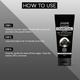 Jaquline USA Charcoal Gold peel off mask 100 gm - Masks & Peels