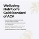 Wellbeing Nutrition Organic Himalayan Apple Cider Vinegar (ACV) with Mother of Vinegar, Raw, Unfiltered, Unpasteurized - 500ml - Apple Cider Vinegar - Acv