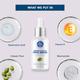 The Mom's Co. Natural Vita Rich Face Serum with Vitamins C Hyaluronic Acid 8ml - Scrubs & Exfoliants