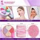 Majestique Makeup and Cleansing Set, Perfect for All Skin Types - 3Pcs/Multicolor 1's - Sponges & Applicators