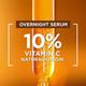 Garnier Bright Complete Night Vitamin C Serum with 10% Vitamin C for Bright Skin 15 ml - Face Serum