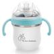 R For Rabbit First Feed Silicon Bottle 160 ml - Blue - Feeding & Nursing