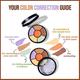Insight Cosmetics Pro Concealer Palette Shade Corrector 15 gm - Concealer