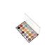 Miss Rose 18 Color Glitter Eyeshadow Palette 7001 - 83 M2 20 gm - Face Palettes