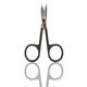 Basicare N/Sciss. Blk Rub Curved 1's - Manicure & Pedicure Kits