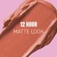 Elle 18 Color Pop Matte Lipstick, B02, Brown Ginger 4.3gm - Lipsticks