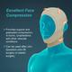 Tynor Compression Garment Face Open Hood (SPL) (I 85) - Abdomen/Neck/Arm/Elbow Supports