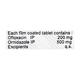 Mahacef OZ New Tablet 10'S - Bacterial Infections-ABC