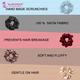 Majestique Satin Silk Scrunchies Ponytail Holder Hair Accessories Hair Ties For Women and Girl Best Gift - Multicolor 4's - Hair Clips/Bands