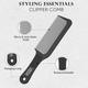 Vega Professional Clipper Comb for Salon with Anti-Static, Hair Cutting Combs Great for Barbering and Styling - Black (VPPCC-02) 1's - Hair Brushes