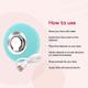 Winston Rechargeable Battery Operated Electric Mini Face Cleanser Deep Facial Cleansing 150 gm - Massagers