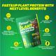 Fast&Up Plant Protein Powder - Rich Chocolate Flavour 1 Kg - Protein Drink