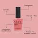 SERY Colorflirt Nail Paint- Friendly Flirt 10 gm - Nail Polish