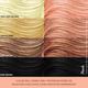 2.Oh! Semi Permanent Hair Color 100 ml each - Peach 2's - Crème