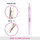Vega Pumice Stone, Nail Brush, Cuticle Trimmer & Pusher, 3 Pieces (VCP-04) 1's - Bath Tools