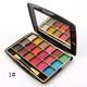 Miss Rose 18 Color Metallic Eyeshadow Palette 7001 - 402 M01 20 gm - Face Palettes