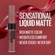 Maybelline New York Color Sensational Liquid Matte Lipstick, NU07 Get Undressed 7ml - Lipsticks
