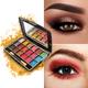 Miss Rose 18 Color Metallic Eyeshadow Palette 7001 - 402 M01 20 gm - Face Palettes