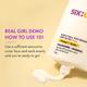 Sixam Glow Daily Call Sun Serum SPF 50 PA++++ with Niacinamide & Bisabolol, Weightless Sunscreen 50 ml - Body Sunscreen