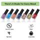 Glimmer Premium Nail Enamel Hot Red 10 ml - Nail Polish