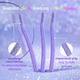 Bombae Glamup Beauty Razor, Reusable and Painless Face Razor 3's - Face & Eyebrow Razors
