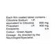 Oxilin P 400mg Tablet 10'S - Nootropics And Neurotrophics