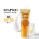 Lakme Matte Sunscreen SPF 50 PA+++, Niacinamide, UVA-B Protection, for Normal to Oily Skin 50ml - Lotions & Creams