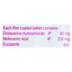 Ditim MF 80/250mg Tablet 10'S - Muscle Spasm-Ant