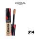 L'Oreal Paris Infallible Full Wear Concealer 314 Beige 10ml - Concealer