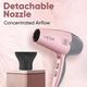 VEGA Go-Pro 2100 Hair Dryer With Cool Shot Button & 3 Heat Settings (Ananya Panday Signature Collection) VHDH-25 Rose Gold & Grey 1 gm - Hair Dryers
