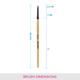 Vega Bindi Brush (EV - 16) 8 gm - Face Brush