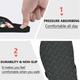 Ortho Cheer Anti-Skid Orthopedic and Diabetic Care Daily Use Slipper - Women Soft (Black) (Size -4) 1 pair - Knee/Ankle/Leg/Foot Supports