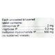 Glimitab MV 2mg Tablet 10'S - Diabetes-Ant