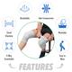AccuSure Orthopedic Pain Relief Bamboo Yarn Knee Cap - Gray (xL) 1's - Knee/Ankle/Leg/Foot Supports