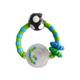 Buddsbuddy Premium Ring Rattle - Blue Green - Pacifiers & Teethers