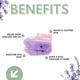 House of Beauty Lavender Paraffin Foot Socks Reusable For Home Pedicure For Smooth Feet (1Pair) 1's - Foot Creams & Lotions