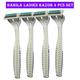 Babila Ladies Razor Set-Blr-V01 4 gm 4's - Razors & Cartridges