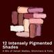 Pilgrim Eyeshadow Fiesta Queen 12-in-1 Highly Pigmented Shades For The Ultimate Glam 24 gm - Eyeshadow, Bases & Primers